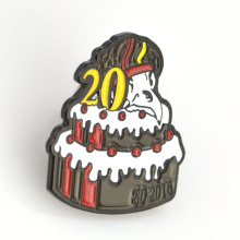 2015 promocional personalizado esmalte aniversário lapela pin